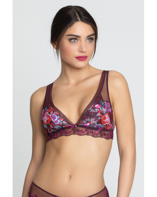 Soutien Gorge Sans Armature Aveu En Fleurs