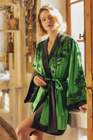 Aubade Histoire D'un Soir Kimono Robe