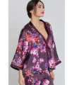 Kimono Aveu en Fleurs