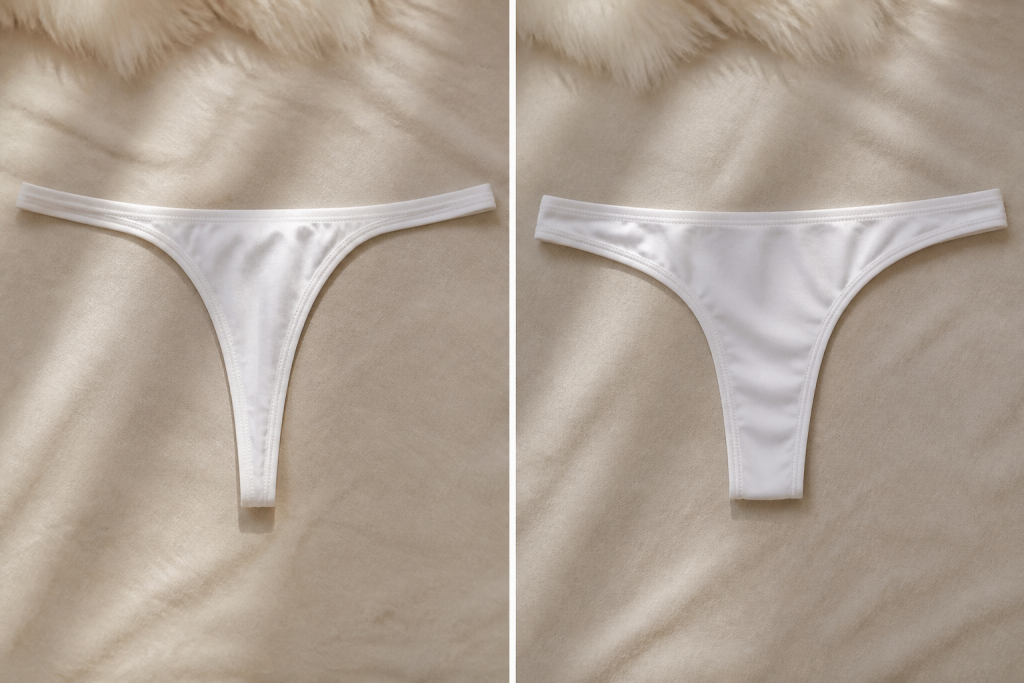 Quelle est la différence entre un string et un tanga ?